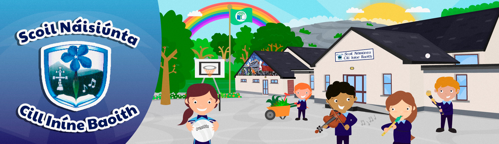 Kilnaboy National School, Scoil Náisiúnta Cill Iníne Baoith, Killinaboy, Co. Clare